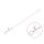 Feeder tied hook Delphin Proxi 8 Loop / 6db 12cm #6