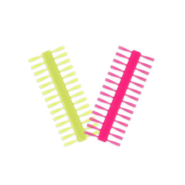 Delphin Q-Stop Stopper Yellow-Pink 7mm