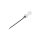 Delphin STINGER bait spike + silicone ring / black / 12pcs 10mm