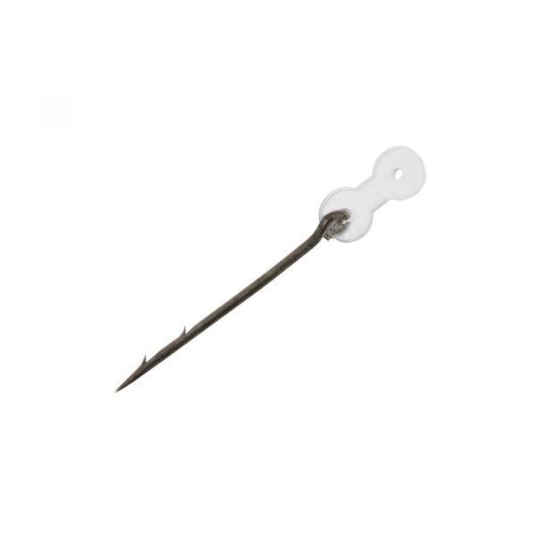 Delphin STINGER bait spike + silicone ring / black / 12pcs 15mm
