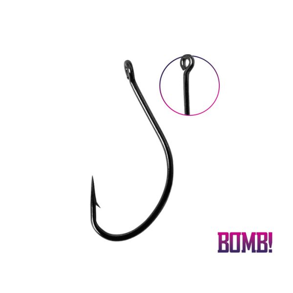Delphin Hook BOMB! D-SHOT / 10pcs 1/0