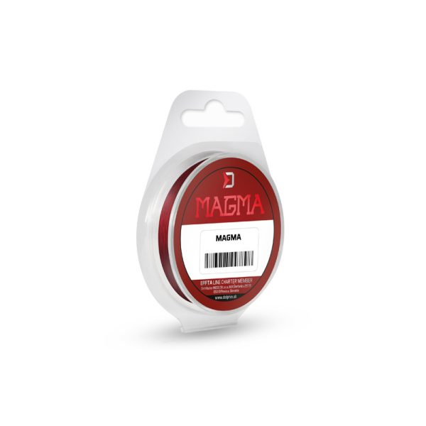 Monofilament Delphin MAGMA / burgundy 0,165mm 5,6lbs 50m