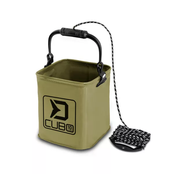 Foldable bucket Delphin CUBO 5L + 5m