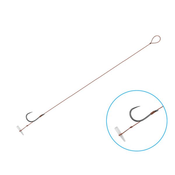 Feeder tied hook Delphin Proxi 8 Quickstop / 6db 8cm #6 SM