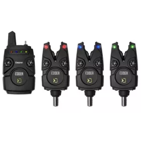 Delphin CODER Electronic Bite Alarm Set 3+1
