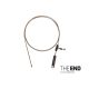 Assembly Delphin THE END Leadcore HELI / 3pcs 80cm