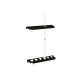 Delphin WallHold 6 Pole Fishing Rod Holder - Wall Mount