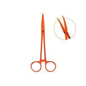 Delphin Atak! REFLEX Curved Forceps 15cm