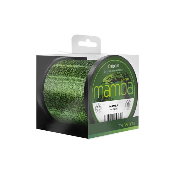 Delphin MAMBA Carp / camou 0.30mm 15.5lbs 600m