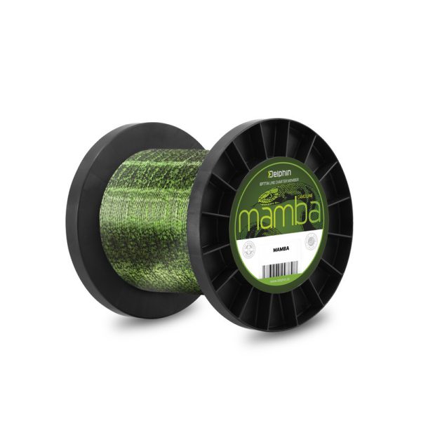 Delphin MAMBA Carp / camou 0.28mm 13.4lbs 6000m/1m SPOOLED