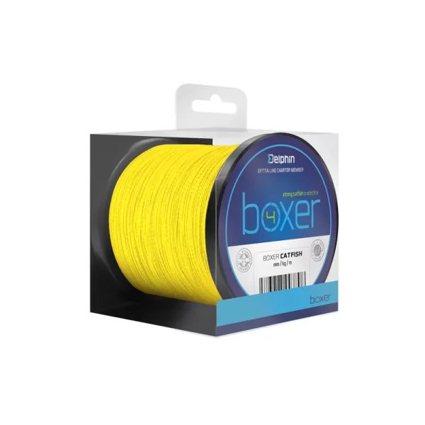 Delphin BOXER 4 / fluo yellow 0.60mm 52.60kg 250m
