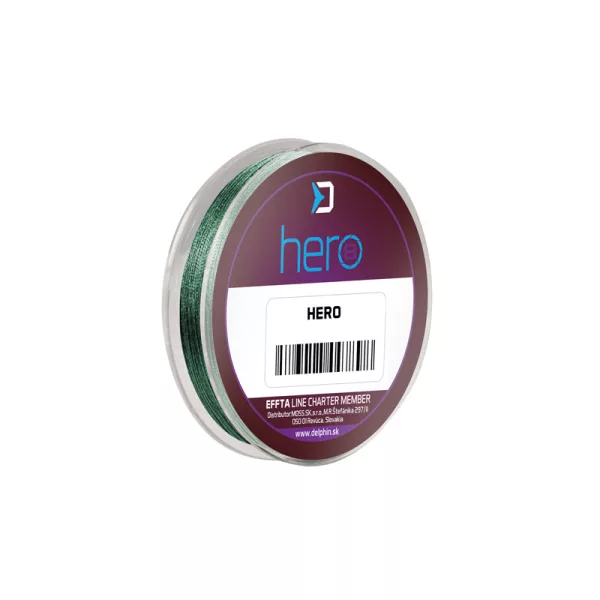 Delphin HERO 8 0,30mm Braided green