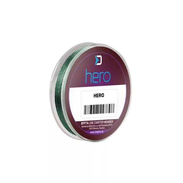 Delphin HERO 8 0,35mm Braided green