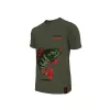 Delphin - Catch me! PERCH Dark Green - T-Shirt - XL