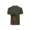 Delphin - Catch me! PERCH Dark Green - T-Shirt - XL