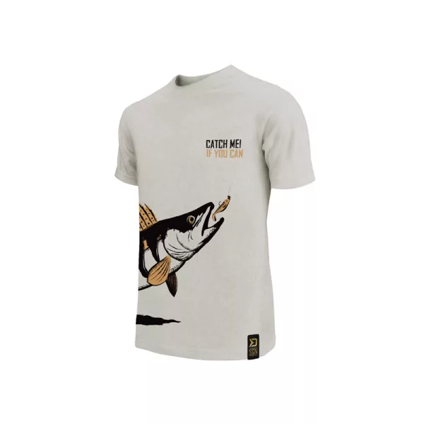 Delphin - Catch me! Zander Cream color - T-shirt - XXXL