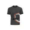 Delphin - ATAK! Black Patterned - T-shirt - S