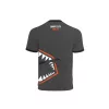 Delphin - ATAK! Black Patterned - T-shirt - M