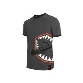 Delphin - ATAK! Black Patterned - T-shirt - KING SIZE