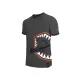 Delphin - ATAK! Black Patterned - T-shirt - KING SIZE