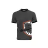 Delphin - ATAK! Black Patterned - T-shirt - KING SIZE