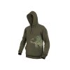 Delphin - TACKLE Carp Dark Green - Hooded Sweatshirt - XXL