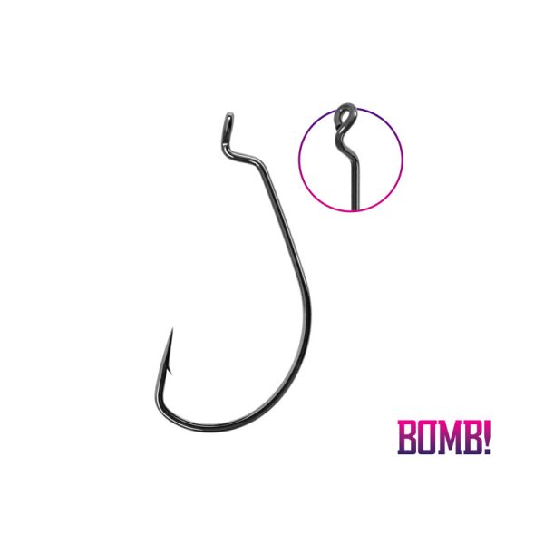 Delphin Hook BOMB! OFFSpin / 5pcs Hook 4/0