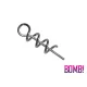 Delphin BOMB! Twisto ScrewLOCK / 10pcs JIG head spiral L