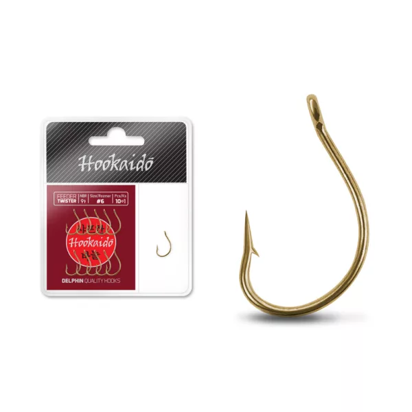 Delphin Hook HKD Feeder TWISTER / 10+1pcs Hook 8