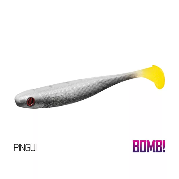 Delphin BOMB! Soft Lure Rippa - Pingui 5 pcs Rubber Lure 10cm