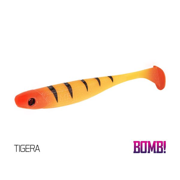 Delphin BOMB! Rubber fish Rippa / 5pcs Rubber artificial bait 10cm