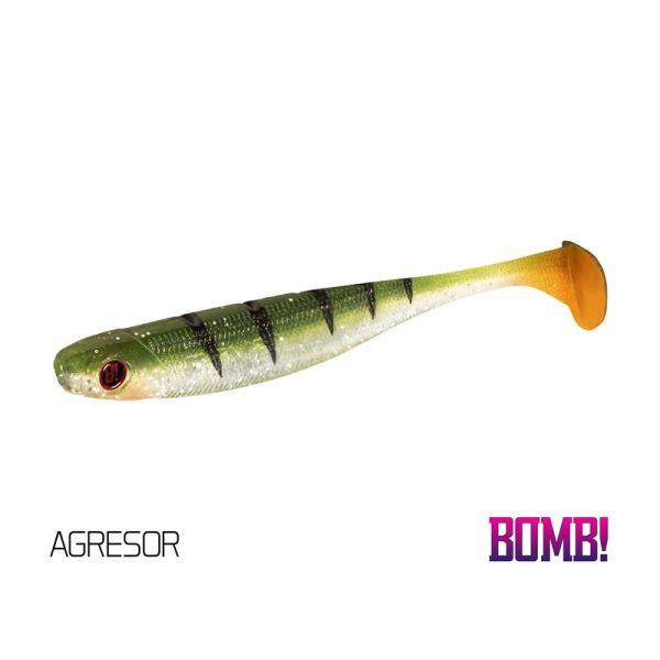 Delphin BOMB! Rubber fish Rippa / 5pcs Rubber artificial bait 10cm