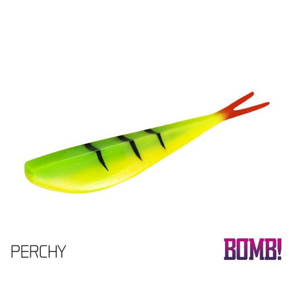 Delphin BOMB! Rubber fish D-SHOT / 5pcs Rubber artificial bait 8,5cm