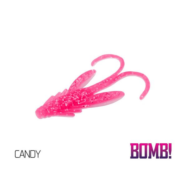 Delphin BOMB! Rubber fish Nympha / 10pcs Rubber artificial bait 2,5cm