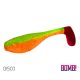 Delphin BOMB! Rubber fish Fatty / 5pcs Rubber artificial bait 12cm