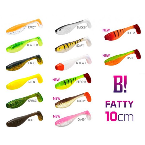 Delphin Top mix BOMB! Fatty bait / 5pcs Rubber artificial bait 10cm