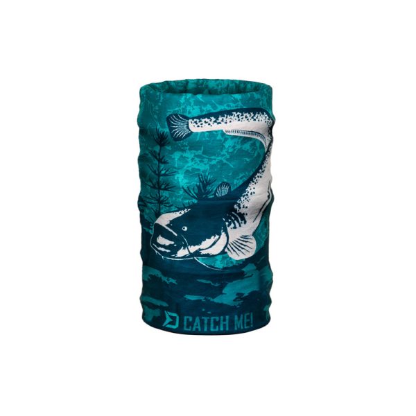 Delphin Catfish Pattern Multifunctional Tube Scarf
