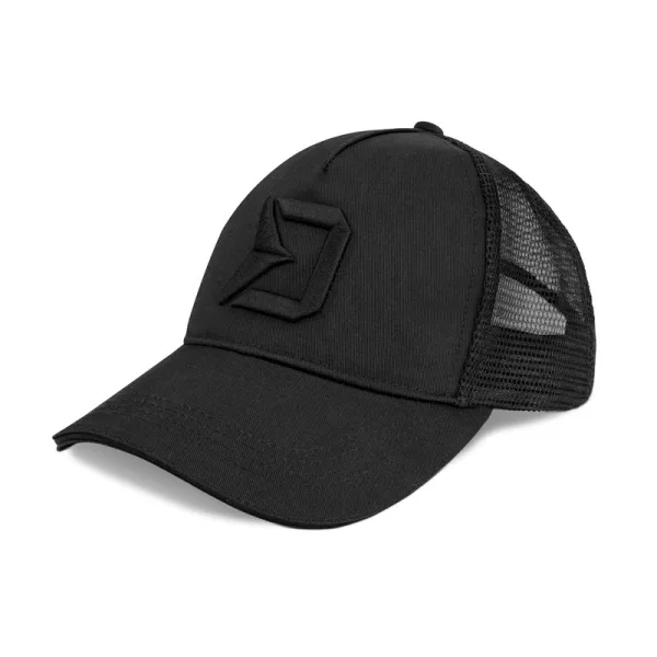 Delphin - BlackWay Trucker Black - Baseball cap - Spring clothing, Summer clothing - Caps