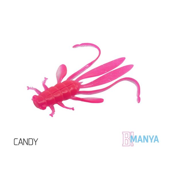 Delphin MANYA UVs nymph / 5pcs 10.5cm/CANDY