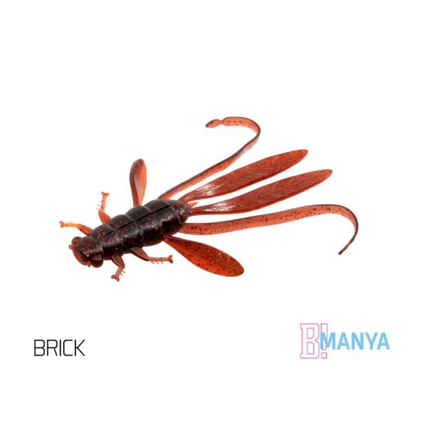 Delphin MANYA UVs nymph / 5pcs 10.5cm/BRICK