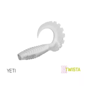 Soft bait Delphin TWISTA UVs / 5pcs 8cm/YETI