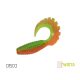 Gumihal delphin TWISTA UVs / 5db 10cm/DISCO