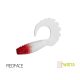 Gumihal delphin TWISTA UVs / 5db 10cm/RedFACE