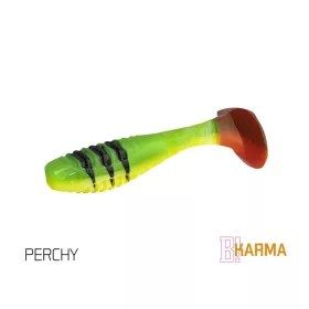 Soft bait Delphin KARMA UVs / 5pcs 8cm/PERCHY