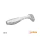 Soft bait Delphin KARMA UVs / 5pcs 8cm/YETI
