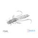 Delphin MANYA UV nymph / 5 pcs 10.5cm Top Mix / Pearl + Candy + Firedot + Reactor + Brick