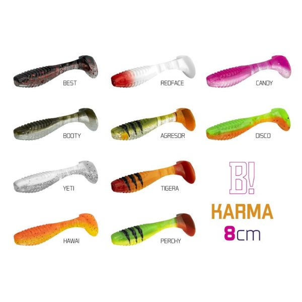 Top mix Delphin KARMA UVs / 5pcs 8cm