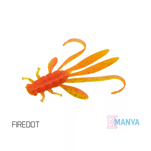 Delphin MANYA UVs nymph / 5db 10.5cm/FIREDOT
