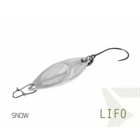 Delphin Spoon LIFO Spoon Lure 8 5gr Snow