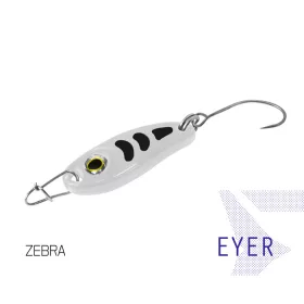 Delphin Spoon EYER Spoon Lure 2 5gr Zebra